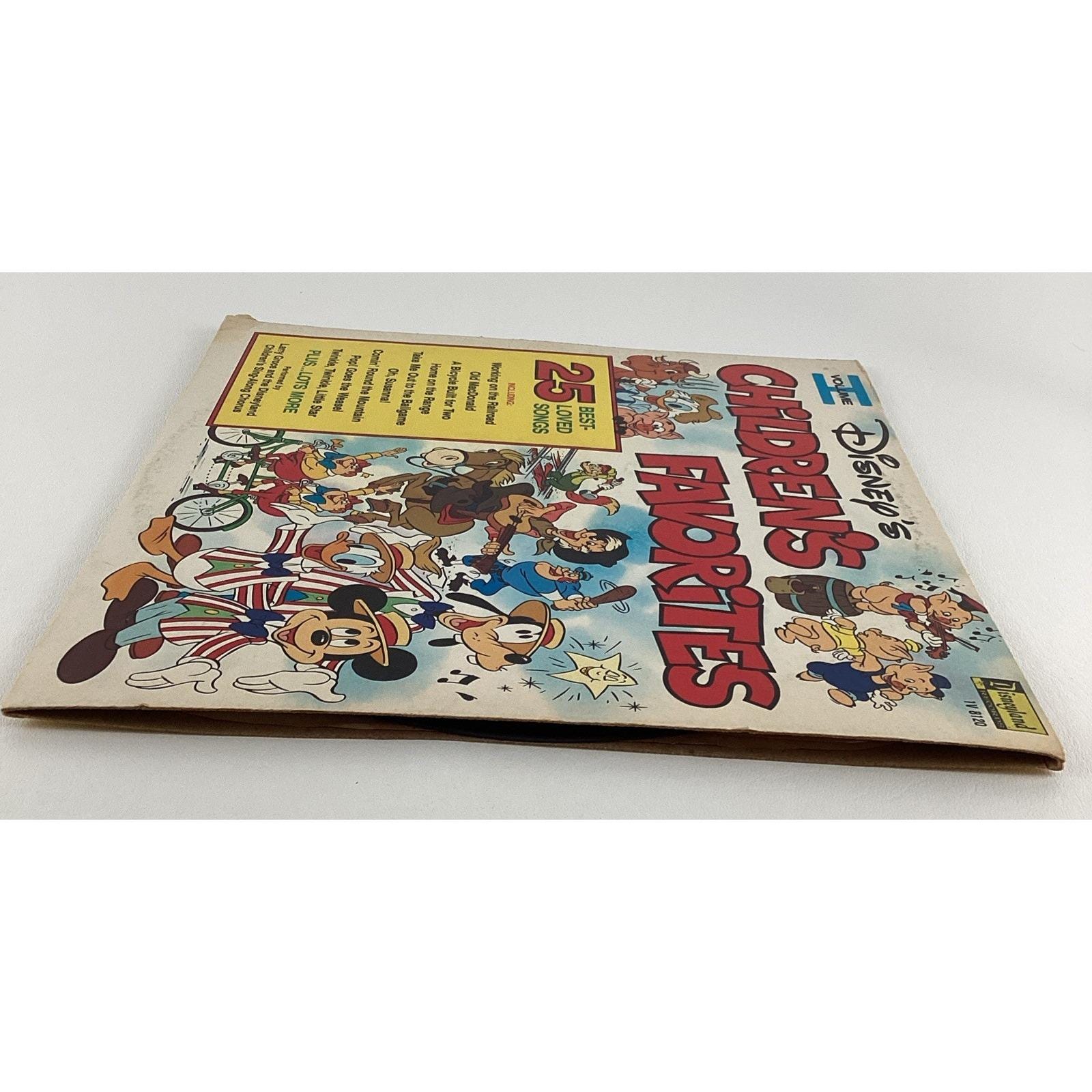 Disney Children's Favorites Vinyl Record Album Volume I Vintage