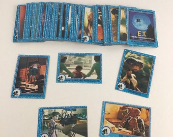 Topps E.T. The Extra Terrestrial Collector Film 78 Foto Karten Lot Vintage 1982