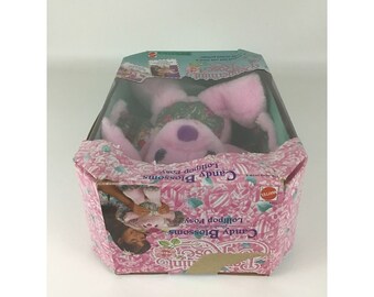 Peppermint Rose Candy Blossoms Lollipop Posy Plush #609 Peppermint Rose Candy Blossoms Lollipop Posy Plush #609