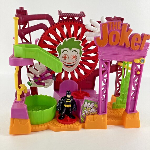 Fisher Price Imaginext DC Laff Factory Joker's Fun House Playset W