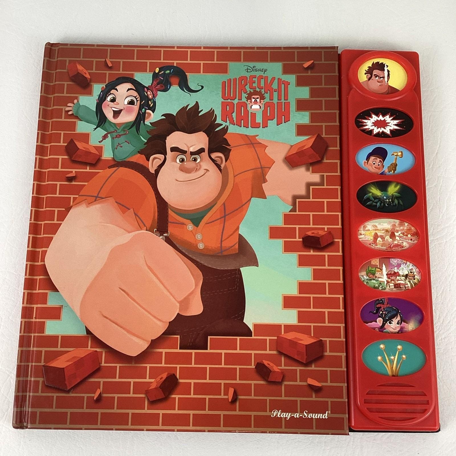 Disney Wreck It Ralph Play A Sound Book Hardcover Interactive