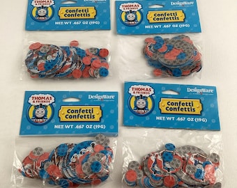 Thomas & Friends Confetti DesignWare Train Engine Party Decoration 4 Bags Lot