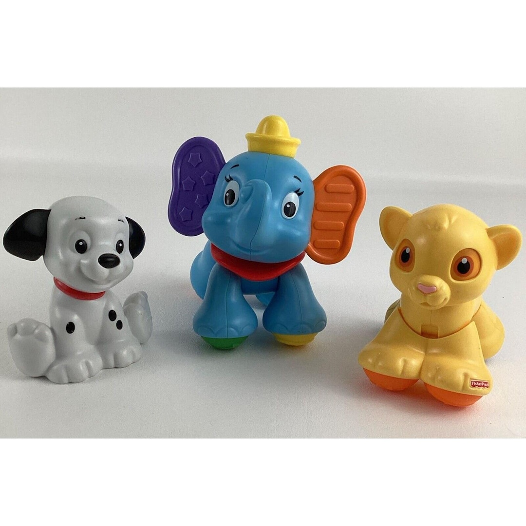 Fisher Price Disney Baby Toy 101 Dalmatians Rattle Amazing Animals ...