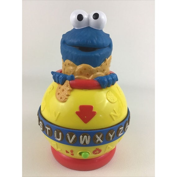 Sesame Street Letter of the Day Cookie Jar Learn & Play Cookie Etsy