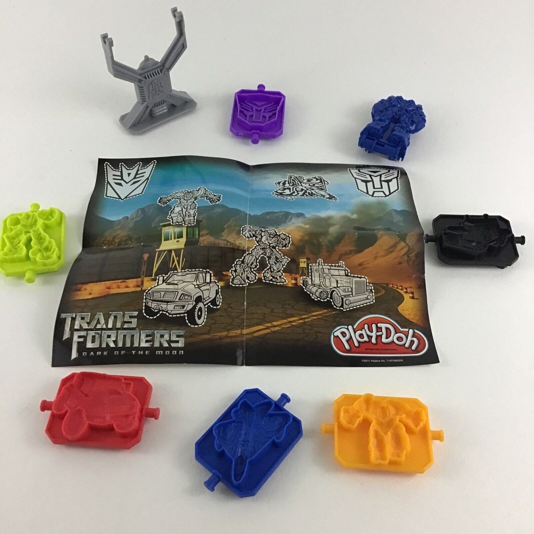 Playdoh Transformers Dark of the Moon Molds Stamp Autobots Etsy