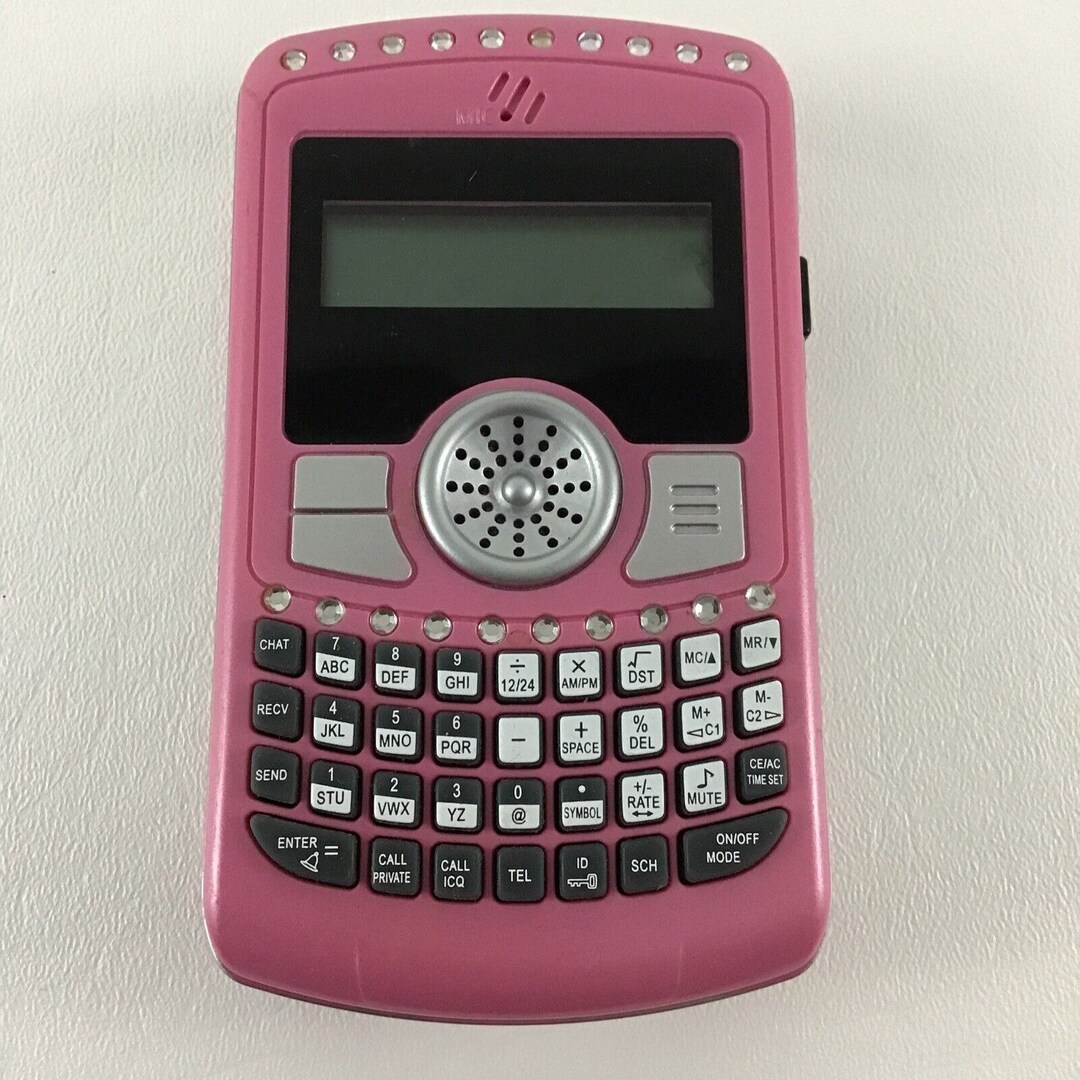 Cyber Gear Text Messenger Walkie Talkie Handheld Electronic Device Pink