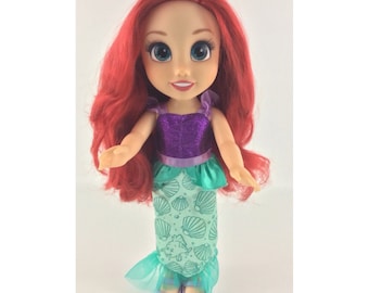 Disney Princess My Friend Ariel Toddler Doll 14" with Removable Outfit Jakks