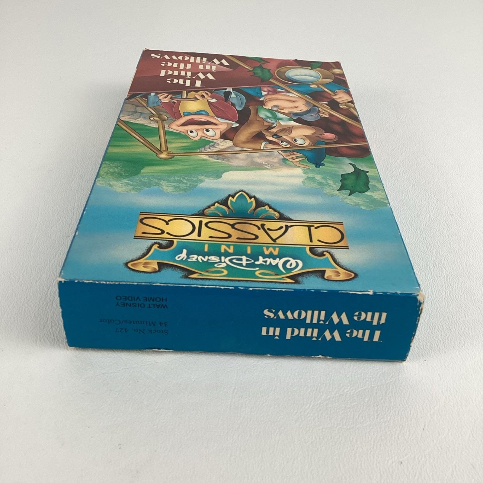 Walt Disney Mini Classics VHS Tape the Wind in the Willows Mr. Toad ...