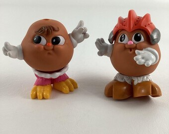 Pan Ziemniak Głowa Spud Dzieci Figurka akcji Zestaw Mix Match Rycerz Vintage 1987 Zabawka
