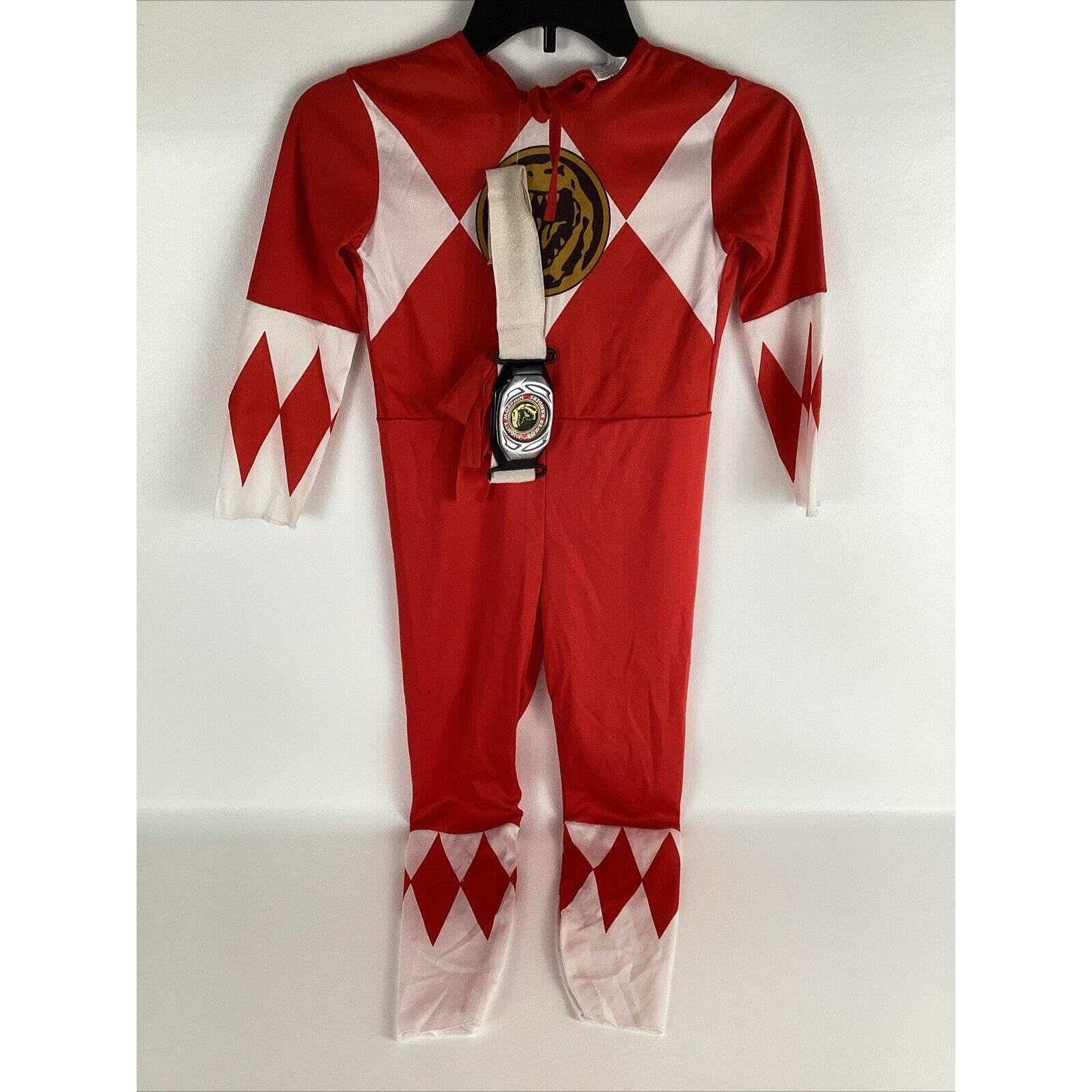 Youth Red Power Ranger M 7 8 Vintage 1994 90s Cosplay Costume Halloween Outfit Etsy UK