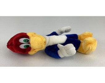 Peluche del Pájaro Loco de 28 cm, Universal Studios, años 90