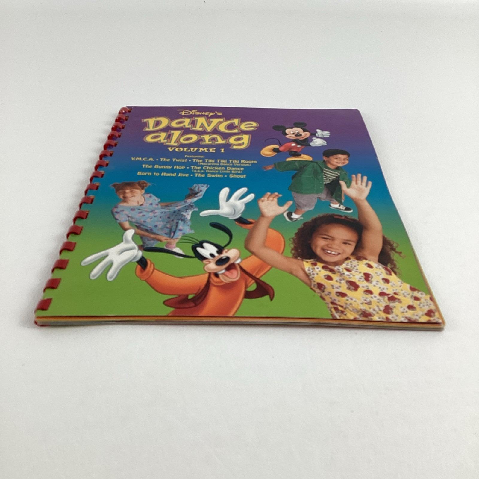 Disney Dance Along Volume 1 Spiral Step by Step Instruction Book
