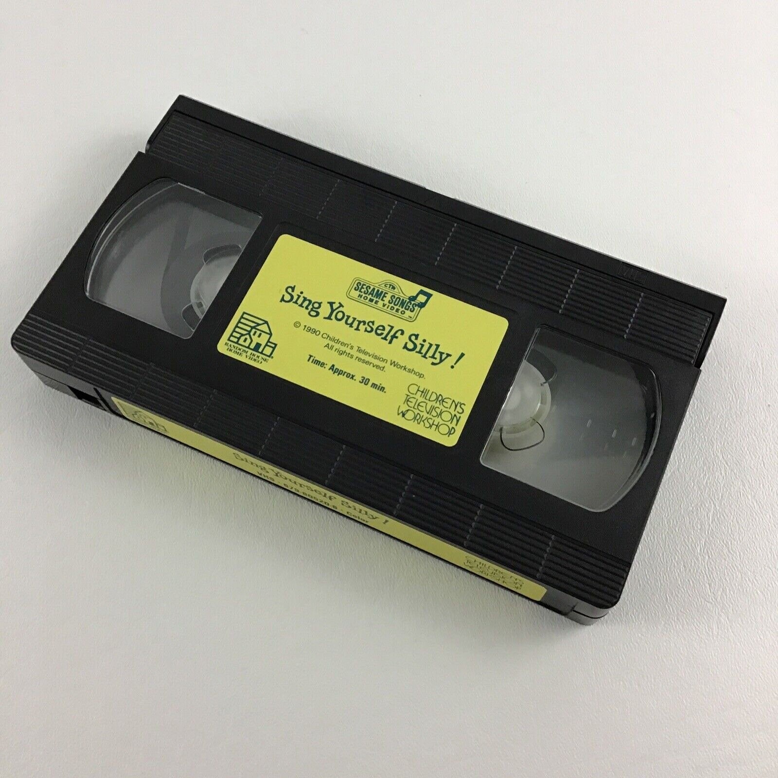 Sesame Street Home Video VHS Tape Sing Yourself Silly Sing Etsy Canada