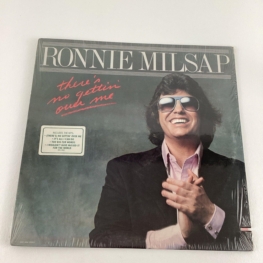 Ronnie Milsap Record There's No Getting Over Me Album Vintage LP 1981 ...