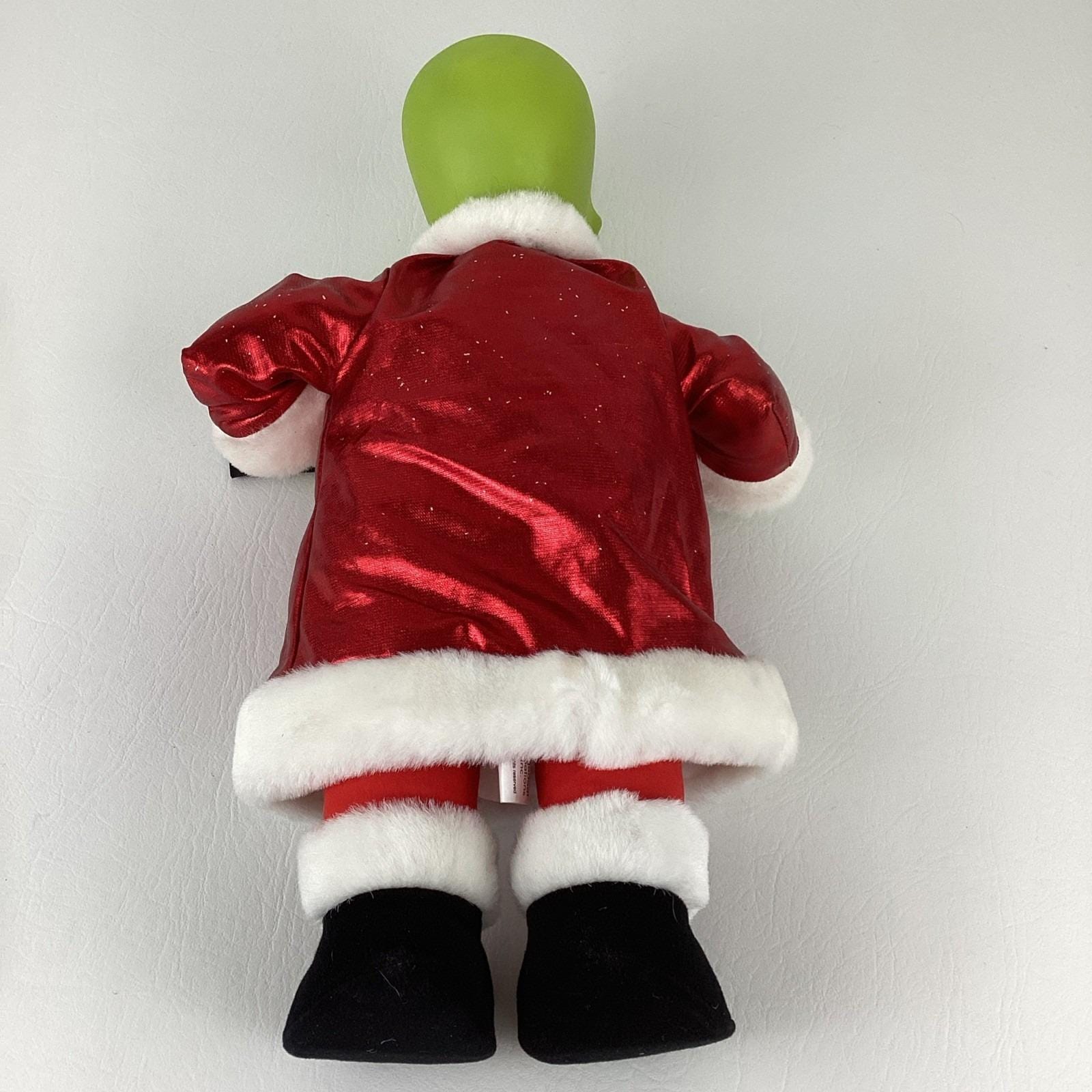 Sugar Loaf Alien Santa Claus Plush Stuffed Animal 14