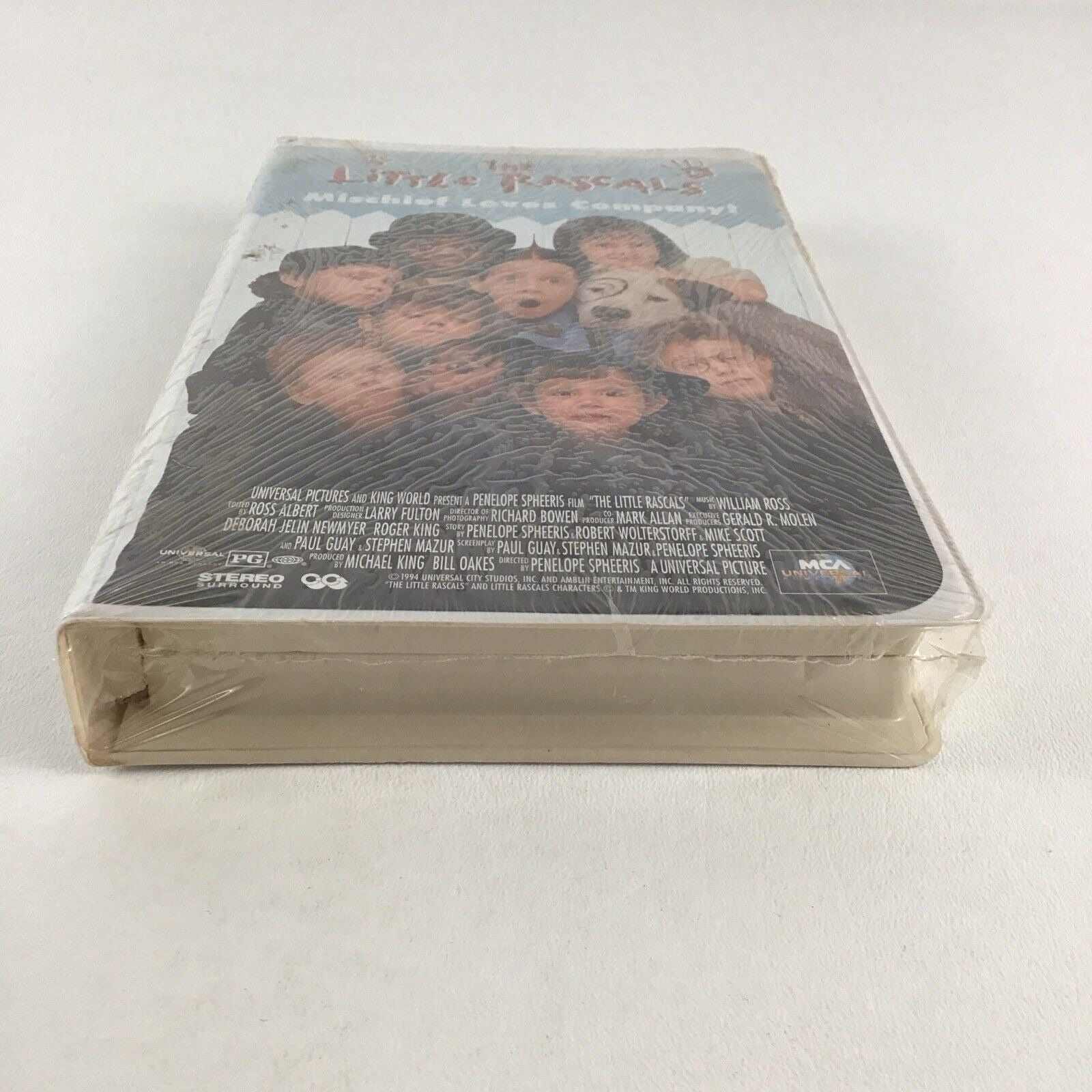 The Little Rascals Movie VHS Tape Mischief Loves Company Universal