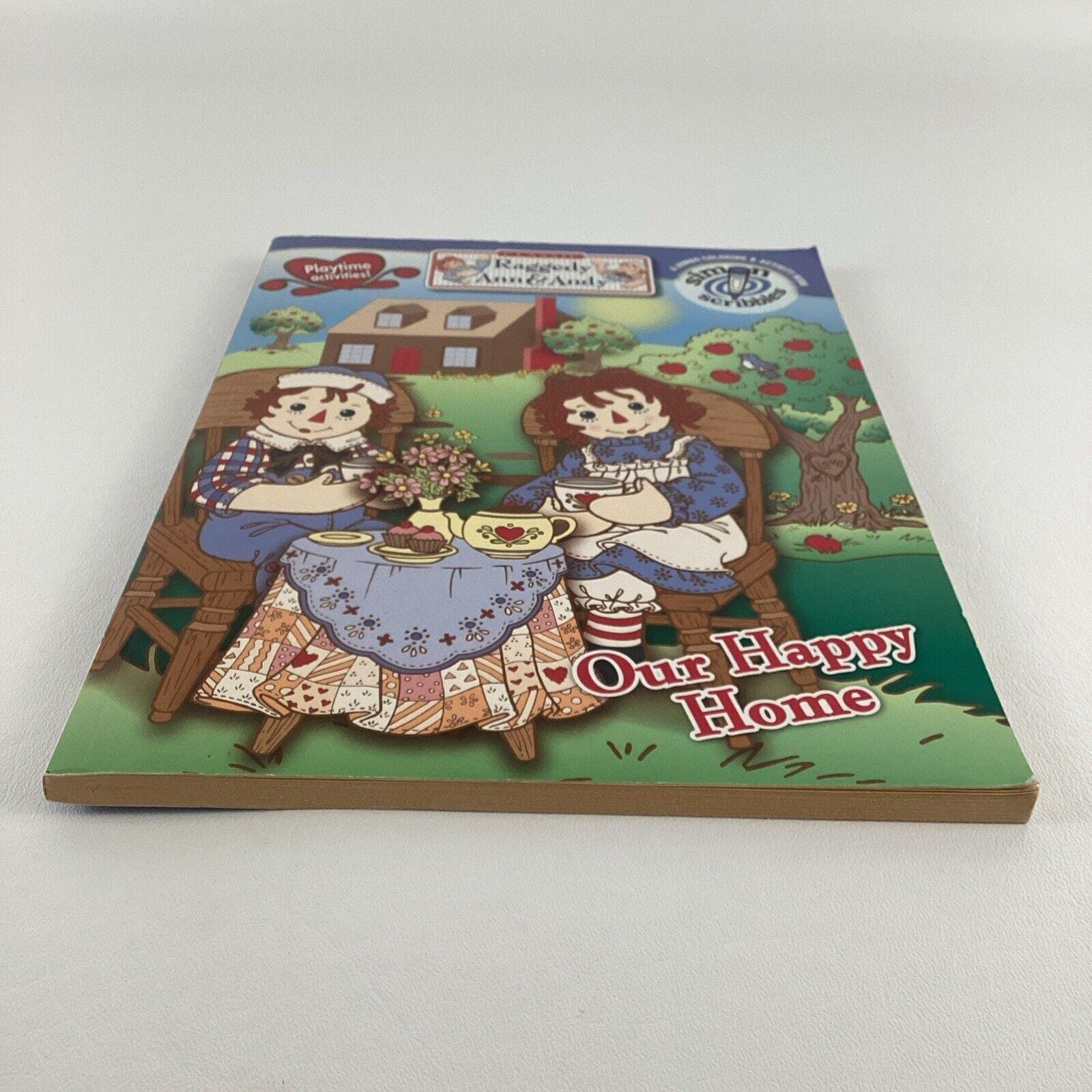 クラシックなラガディ・アン＆アンディのぬり絵ブック ハッピーホーム 