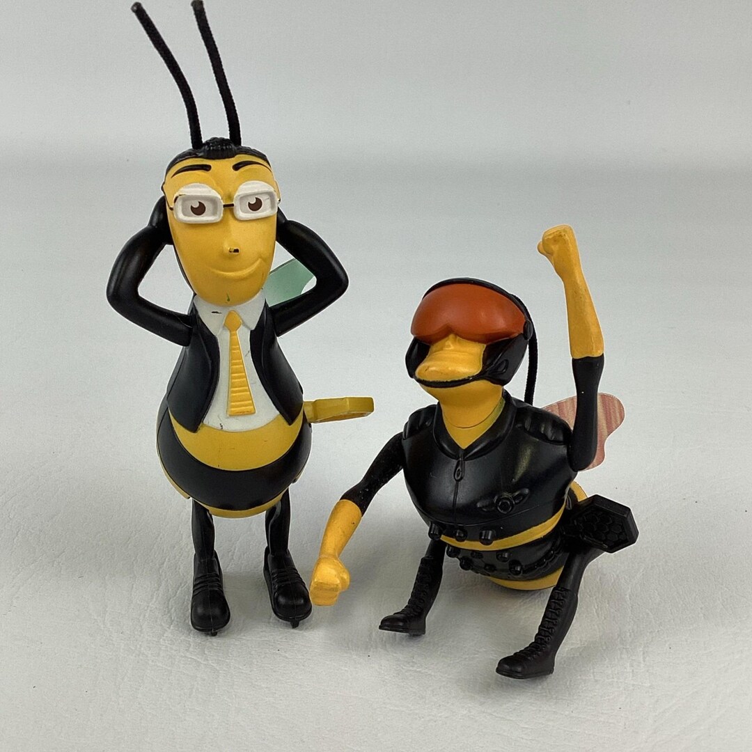 Dreamworks Bee Movie Mcdonald's Toy Figures Pollen Jock Adam Flayman ...