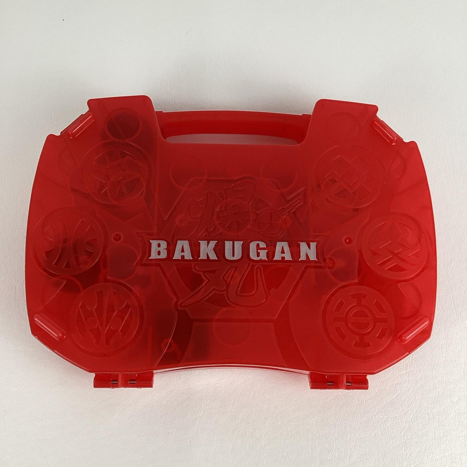Bakugan Battle Brawlers Portable Storage Carry Case 7pc Figures