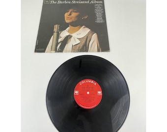 Barbra Streisand - The Barbra Streisand Album LP Record 1963 Columbia Pop 33 RPM