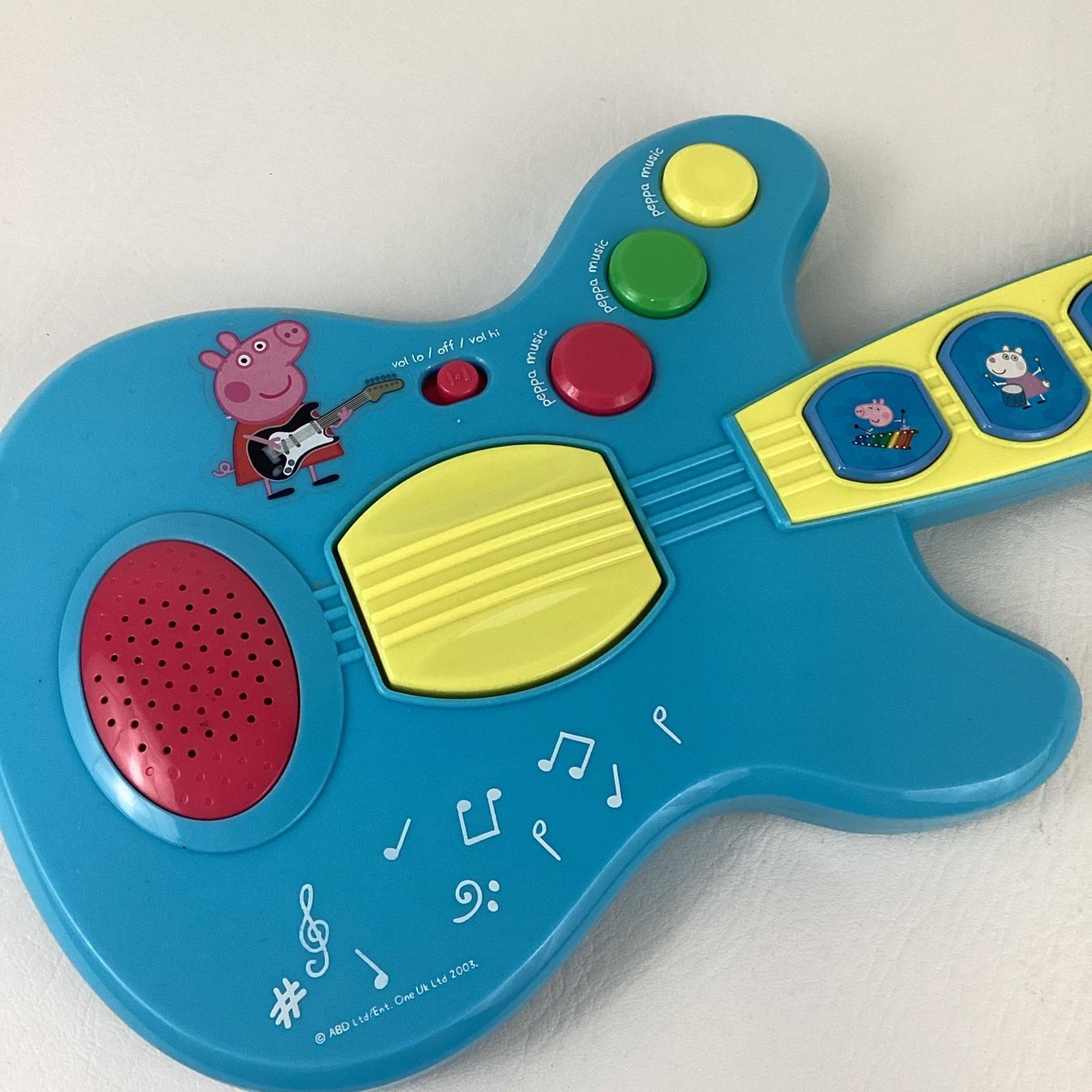 Peppa Pig Fun Stuff Guitar Musical Instrument Peppa Show Songs