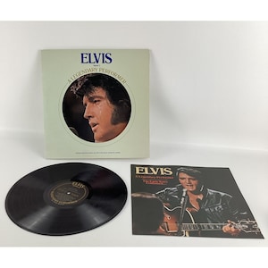 Elvis Volume 2 Legendary Performer Vinyl Record Album LP Music Vintage RCA 1976
