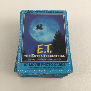 Topps E.T. The Extra Terrestrial Collectors Movie Photo Cards Lot Vintage 1982