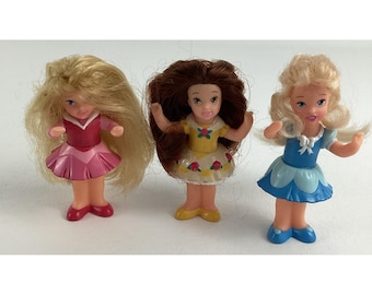 My First Princess Doll Lot Beauty Beast Belle Aschenputtel Aurora Dornröschen