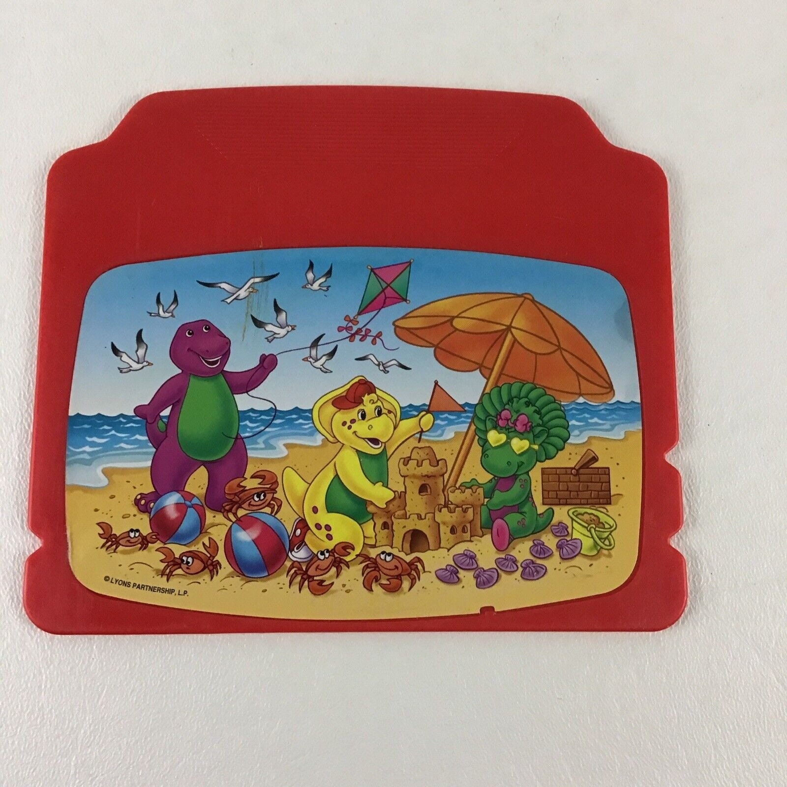 Barney & Friends Learning Laptop Replacement Cards Disc Etsy Israel