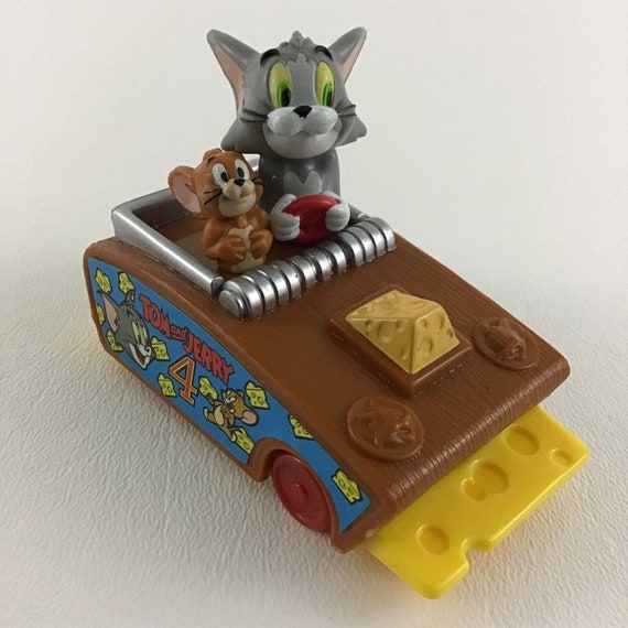 Cartoon Network Tom & Jerry Pull Back N Go Mousetrap Cheese Car Toy Vehicle  - Etsy