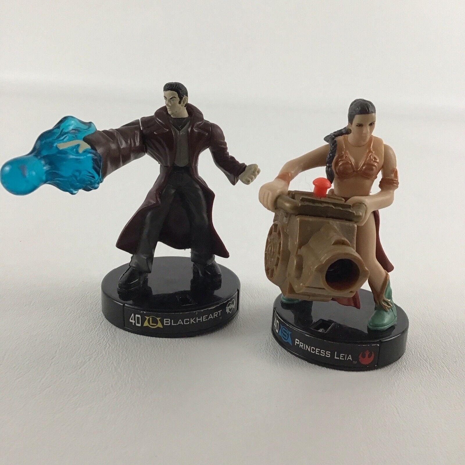 Star Wars Attacktix Princess Leia Blackheart Battle Figures 2004