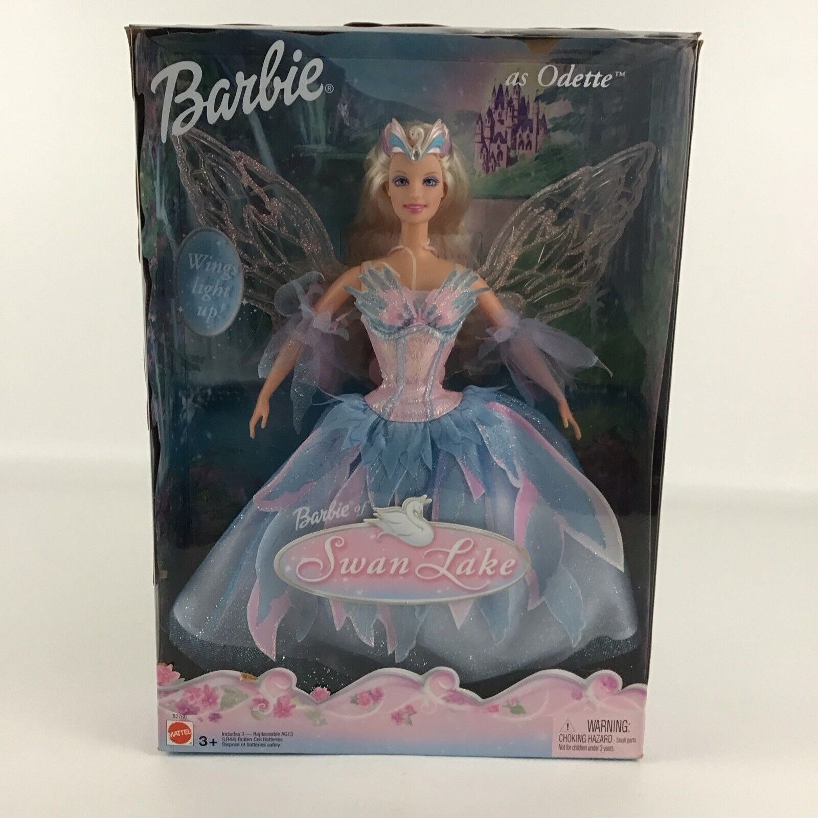 Barbie of Swan Lake Odette Fashion Doll Light up Wings Vintage