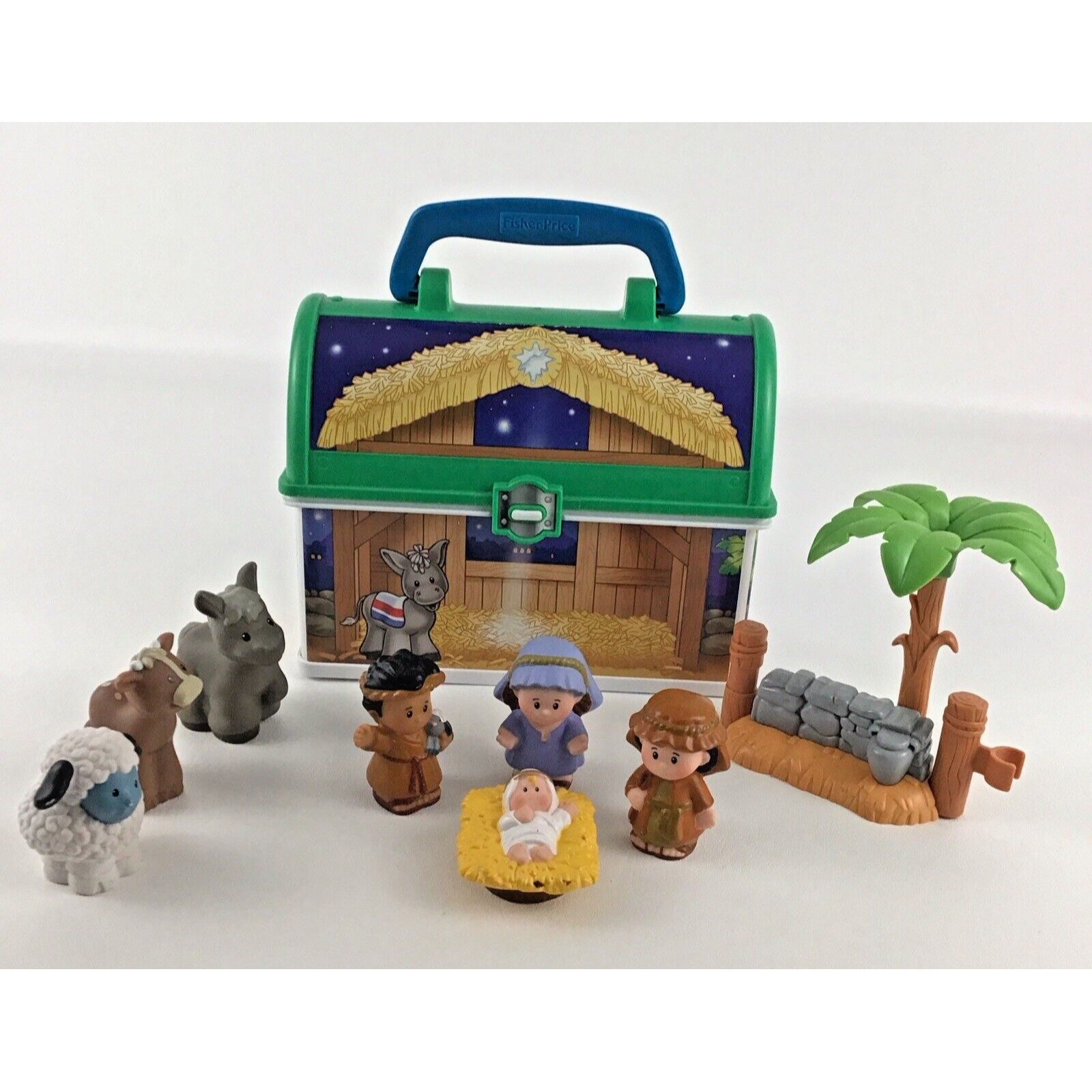 Fisher Price Little People on the Go Nativity Set Lunch Box
