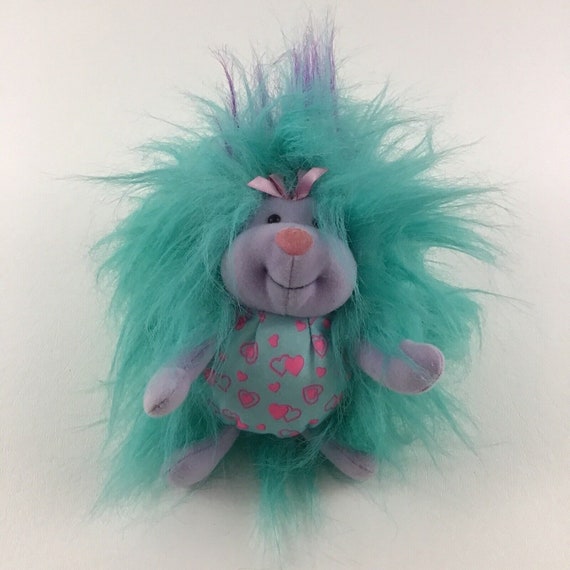 Lil Fursons Plush Stuffed Animal 6 Hidden Storage Vintage 1995
