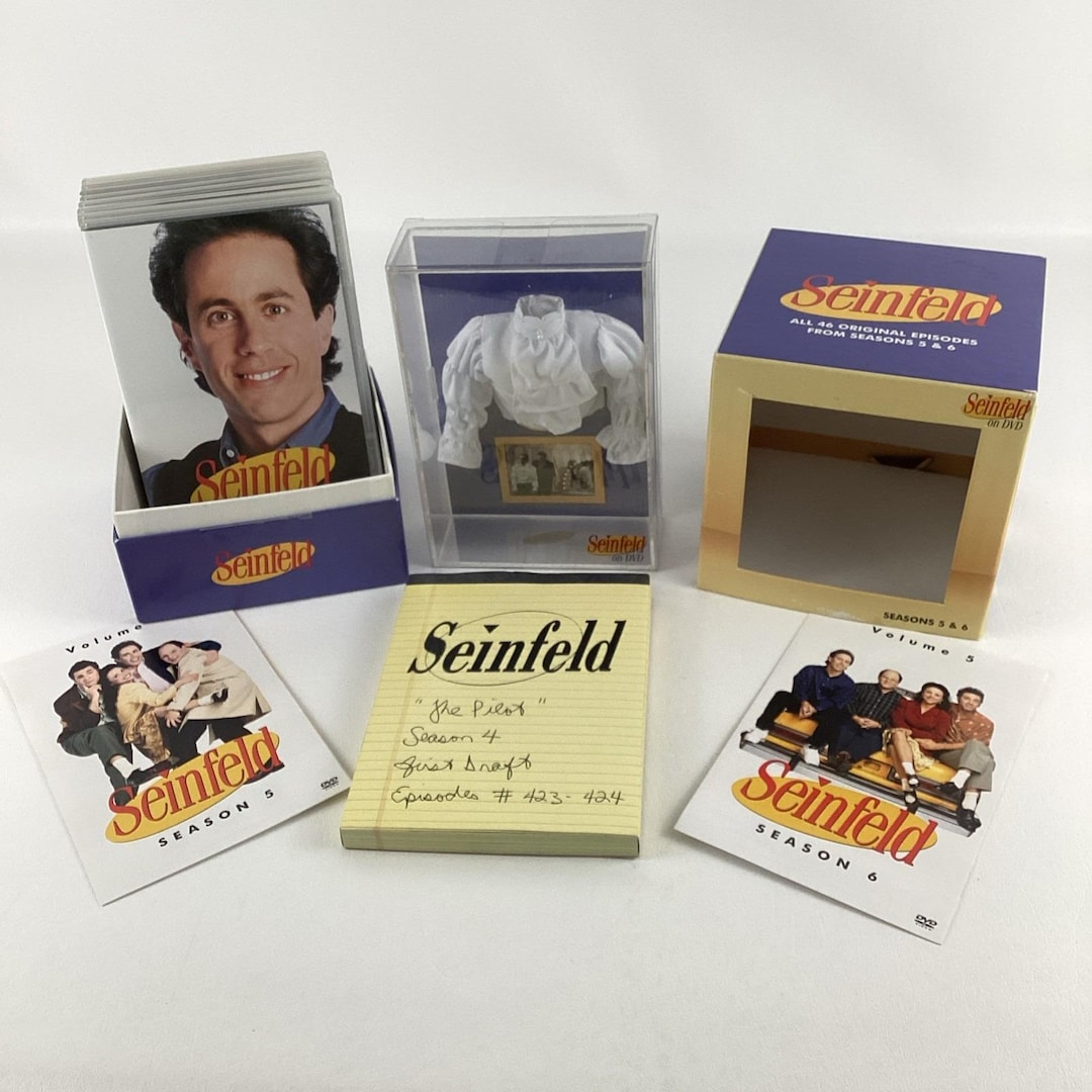 Seinfeld DVD Gift Set Season 5 & 6 the Puffy Shirt Museum
