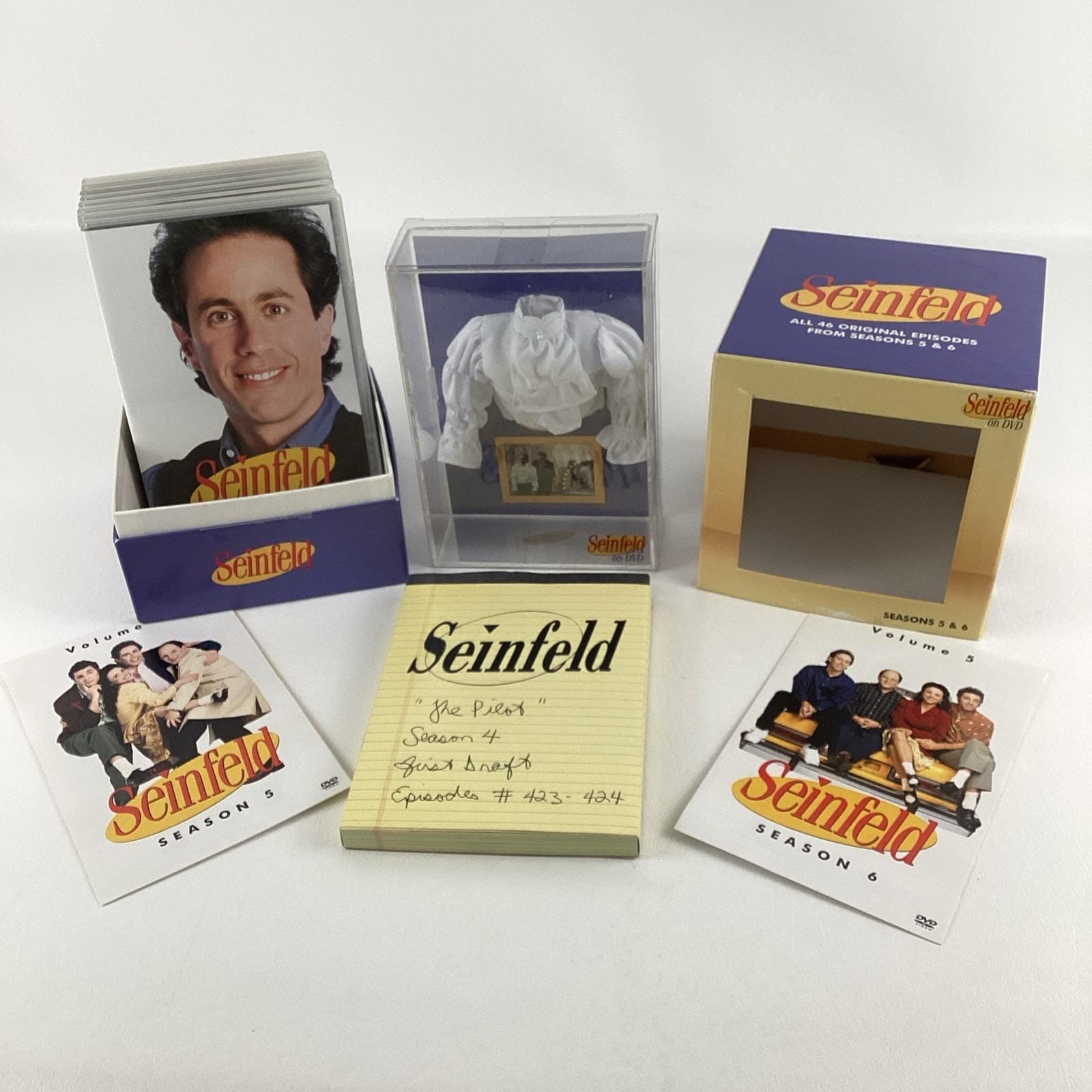 Seinfeld DVD Gift Set Season 5 & 6 the Puffy Shirt Museum