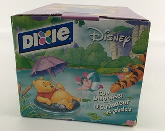 Dixie Disney Winnie the Pooh Cup Dispenser Tigger Honey Pot