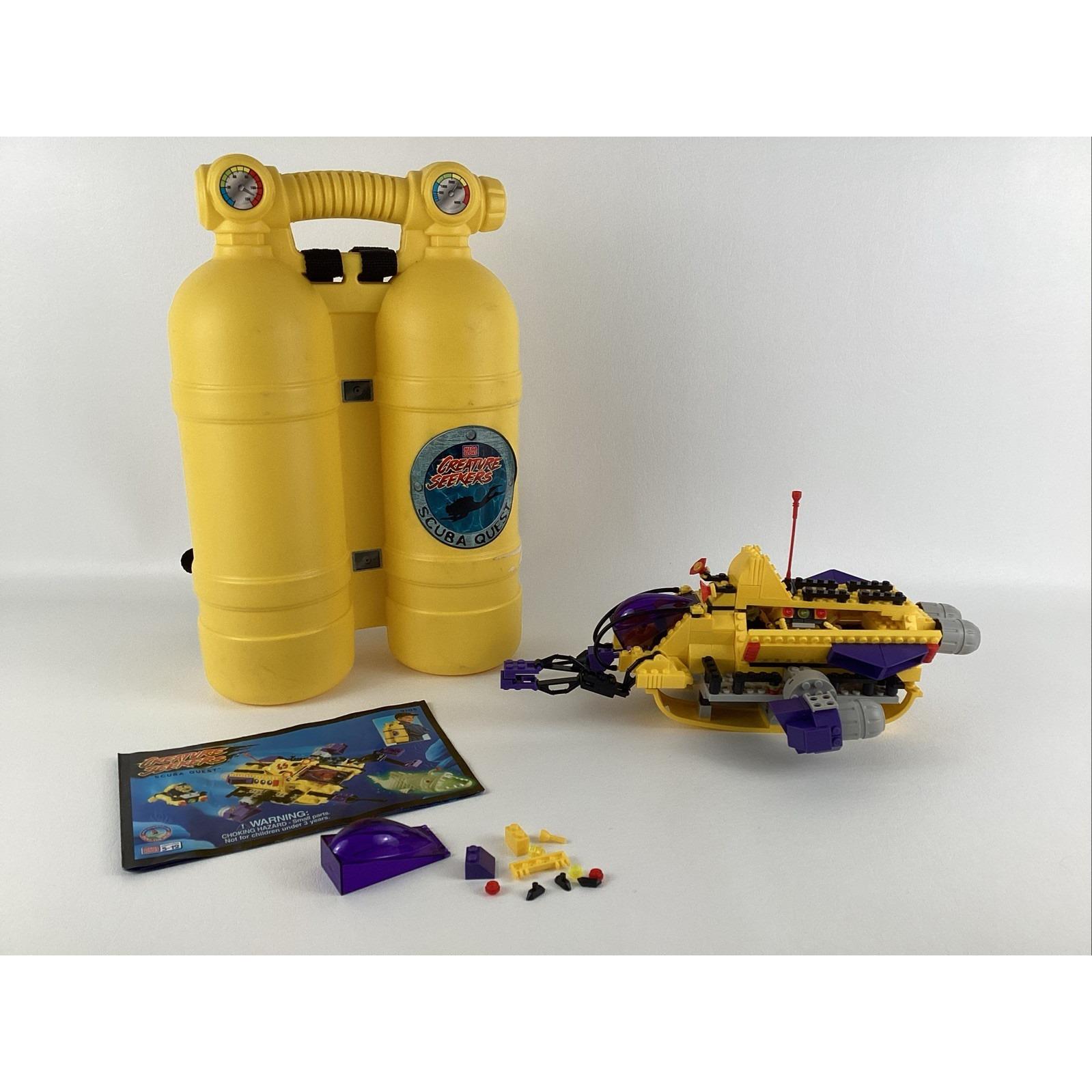Mega Bloks Creature Seekers Scuba Quest 1998 Vintage #9105