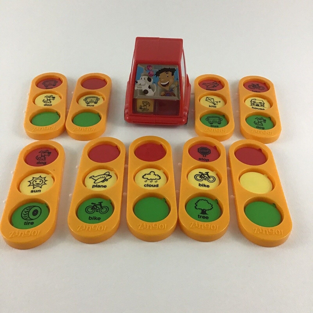 Thinkfun Zingo to Go Travel Game Zoomer Dice Car Traffic Light Family