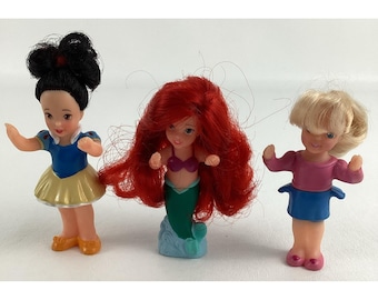 Fischer-Preis My First Princess Doll Lot Schneewittchen Meerjungfrau Ariel Aschenputtel Spielzeug
