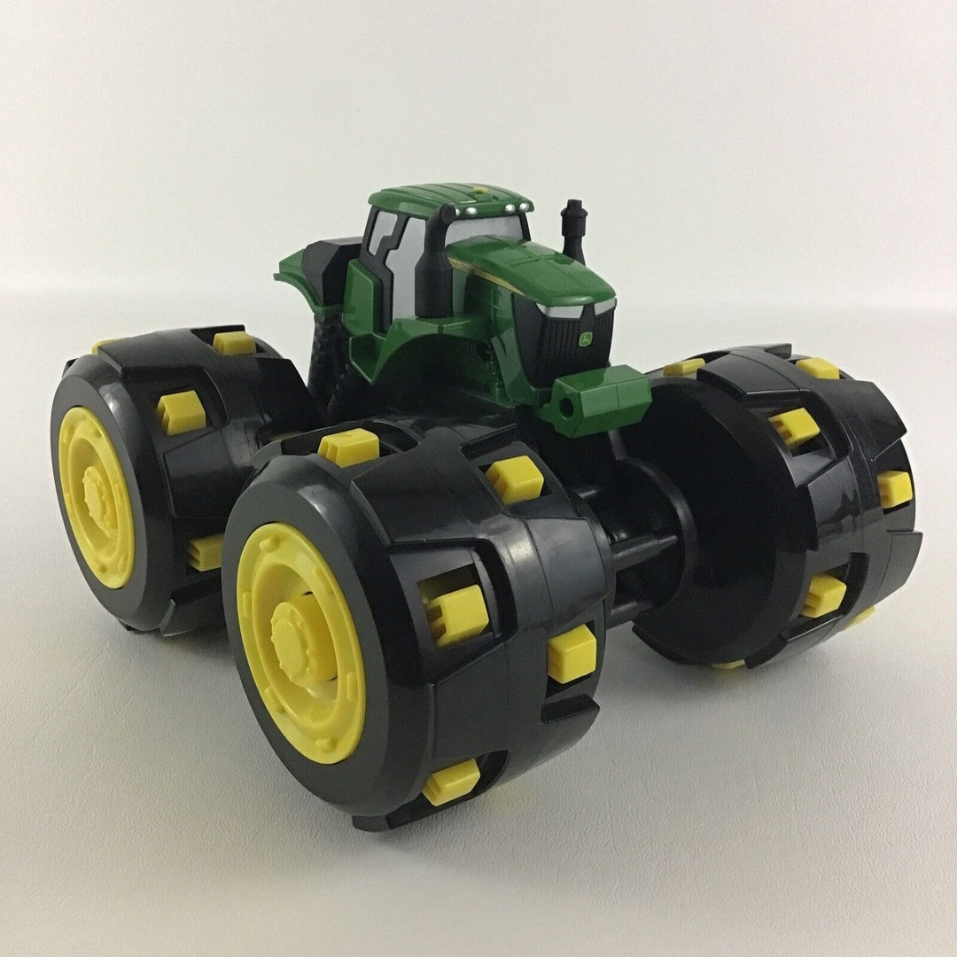 John Deere Monster Truck Spike Treads Tractor Farm Play Etsy