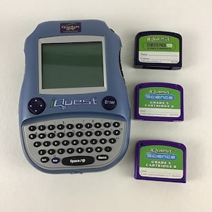 Leap Frog Quantum Leap Iquest Handheld Electronic Game System Vintage 2002  Toy -  Australia