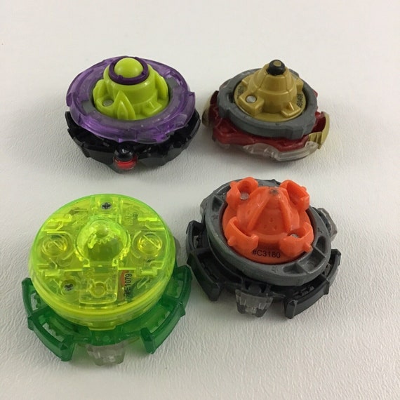 ORIGINAL REAL Beyblade Burst Lot of 6 Beyblades & 6 Launchers +