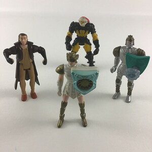 Mystic Knights Of Tir Na Nog McDonalds 4&quot; Figure 4pc Lot Toys Saban Vintage 1999