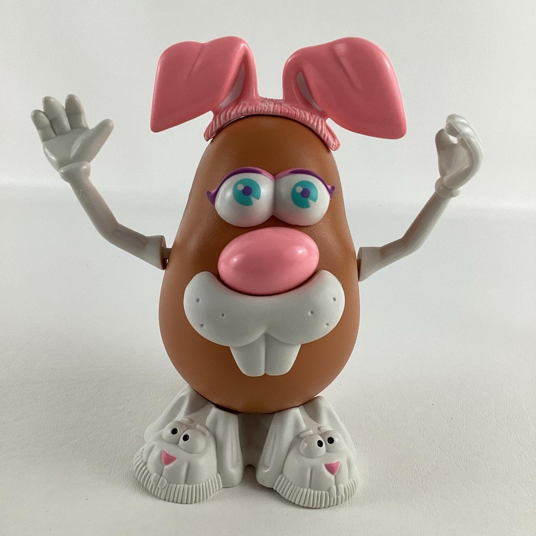 Mr Potato Head Sad Mr Potato Head Spud Bunny Playskool Easter Rabbit  Vintage Mix