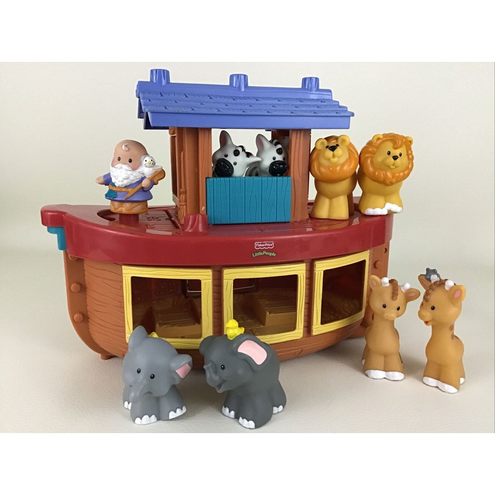 Behoefte aan spannend tijdschrift Fisher Price Little People Noah's Ark Playset Figure Lions - Etsy Nederland