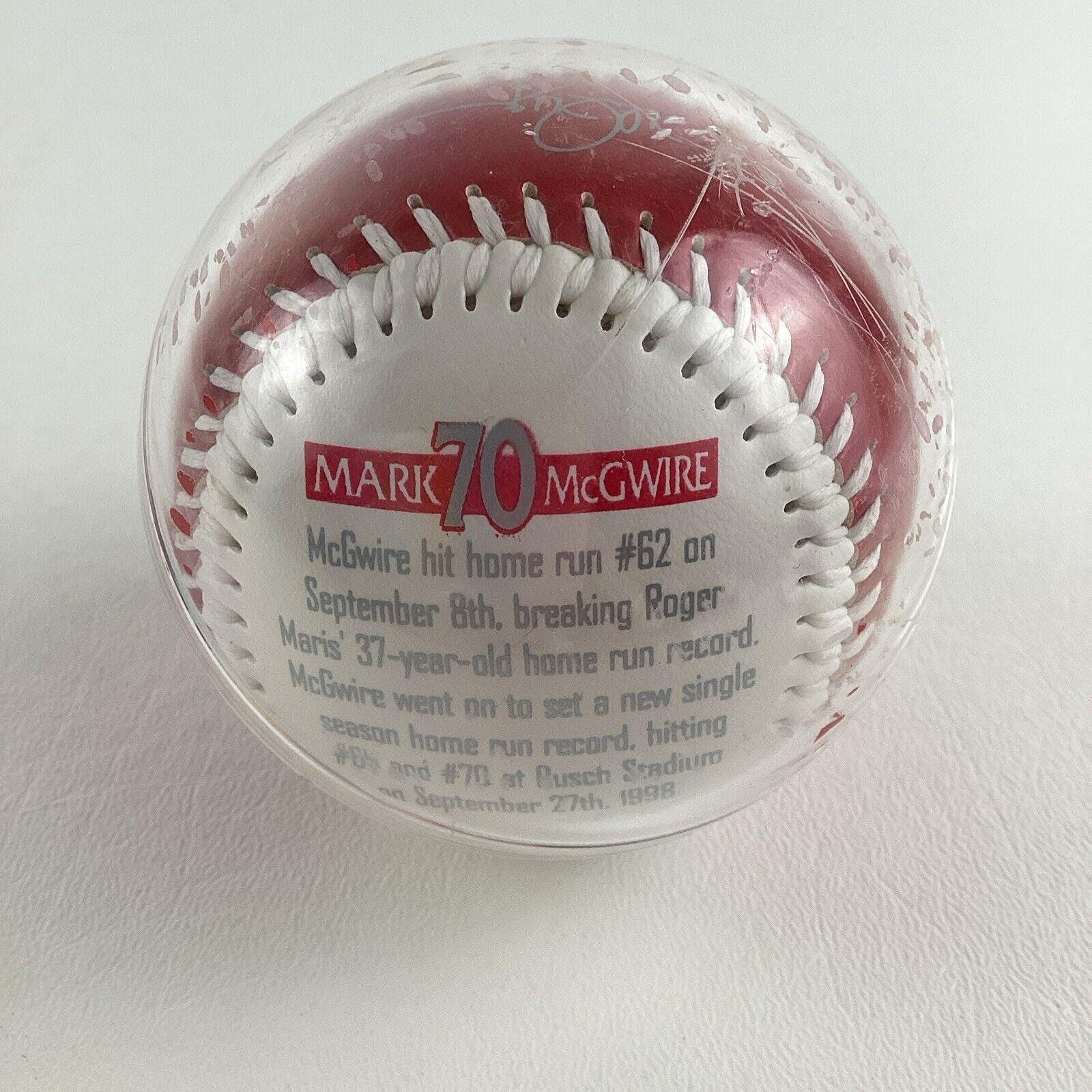 マーク・マグワイア フォトボール MLB 記念品 コレクター 野球 70