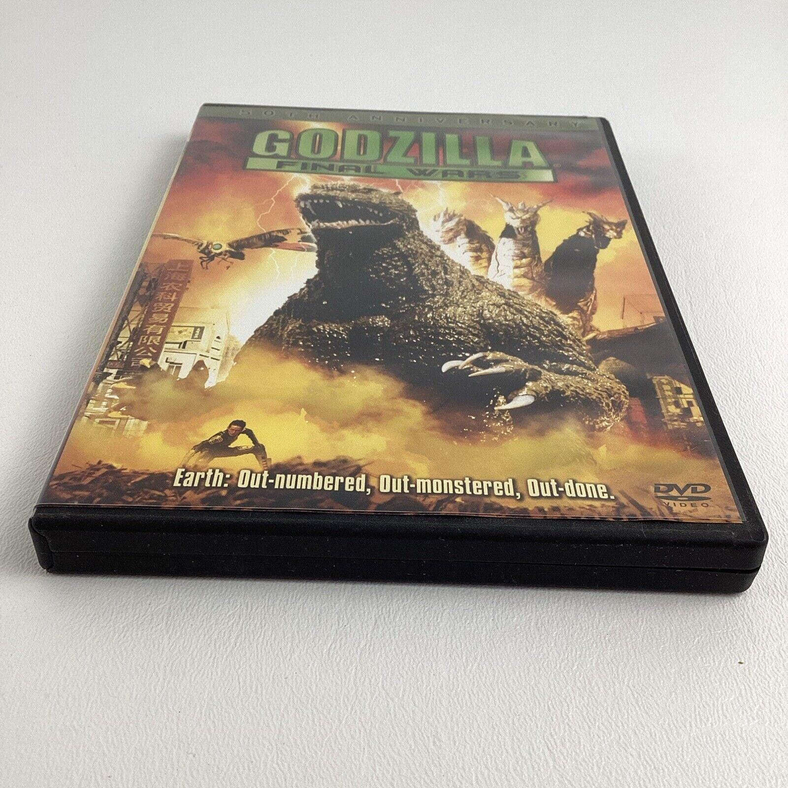 Godzilla Final Wars DVD 50th Anniversary Edition TOHO Kaiju