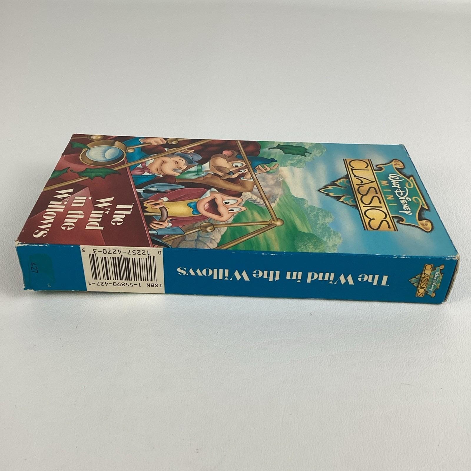 Walt Disney Mini Classics VHS Tape the Wind in the Willows Mr. Toad ...