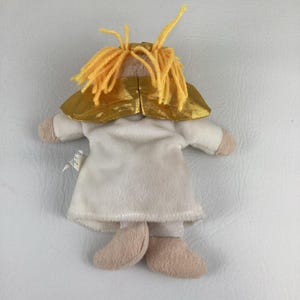 Brotes de soja Ángel navideño Grace Peluche Puf Juguete de peluche Gaf Vintage imagen 6